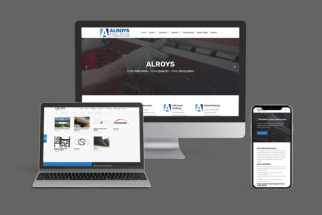 alroys website - childsdesign