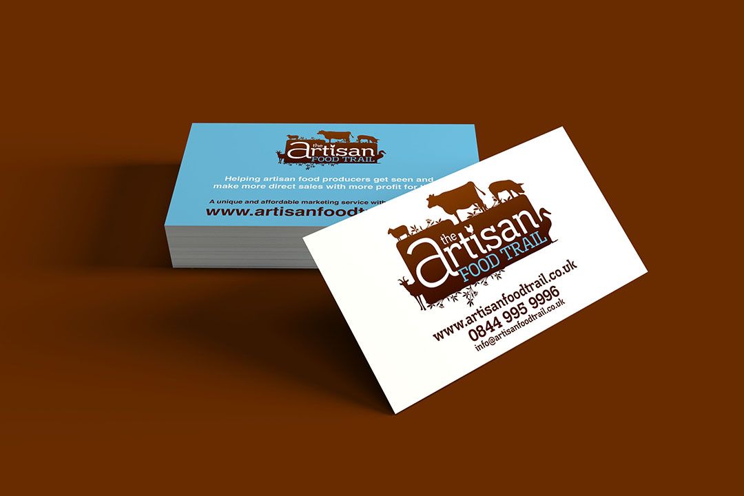 artisan food trail business cards - childsdesign
