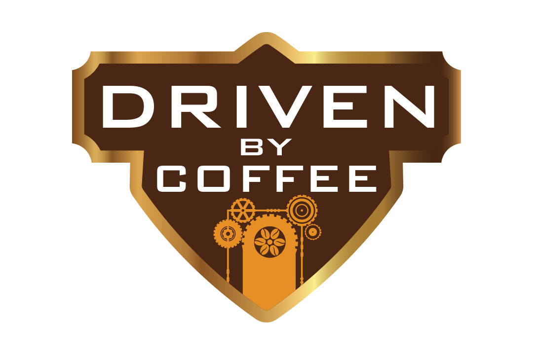 driven by coffee logo - childsdesign