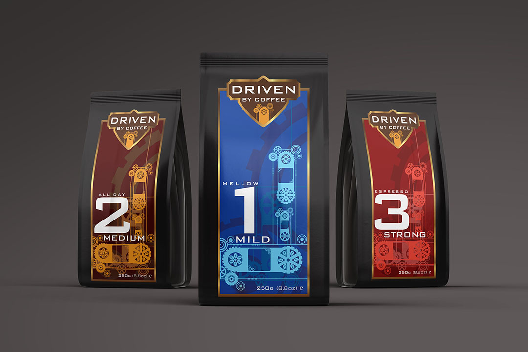 driven by coffee packs 1-3 - childsdesign