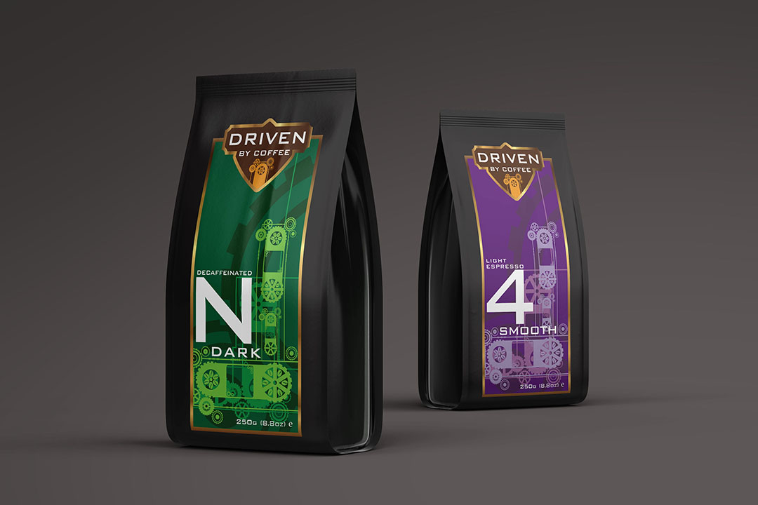 driven by coffee packs 4-n - childsdesign