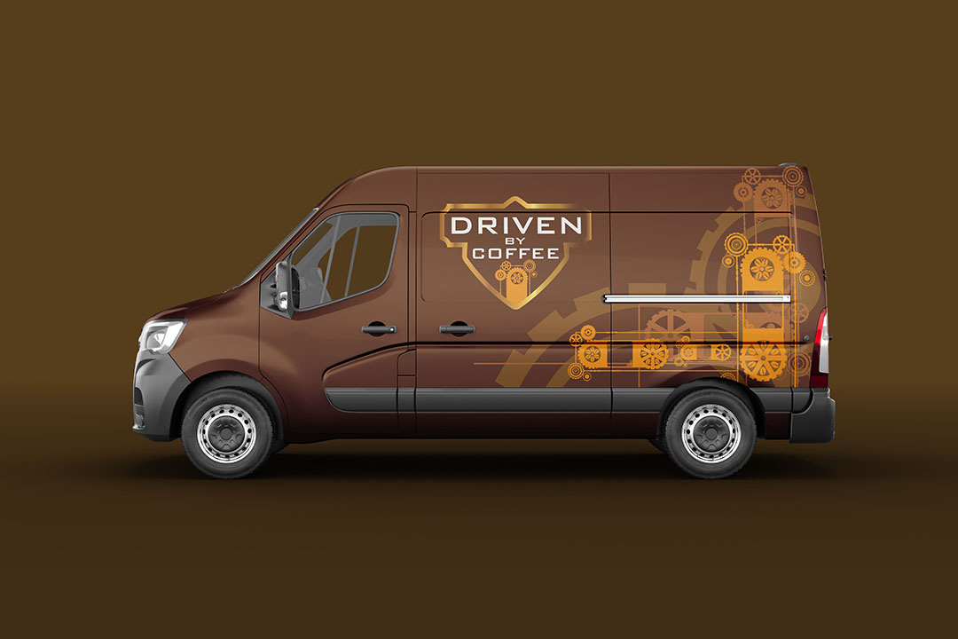 driven by coffee van 2 - childsdesign