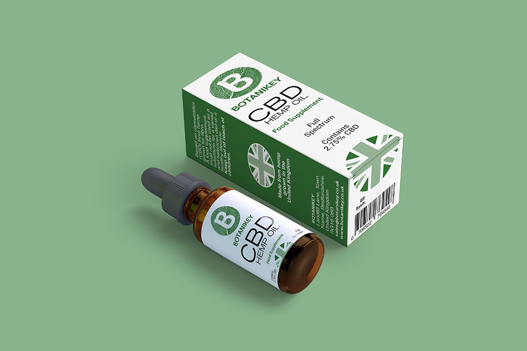 hemp oil packaging 1 - botanikey