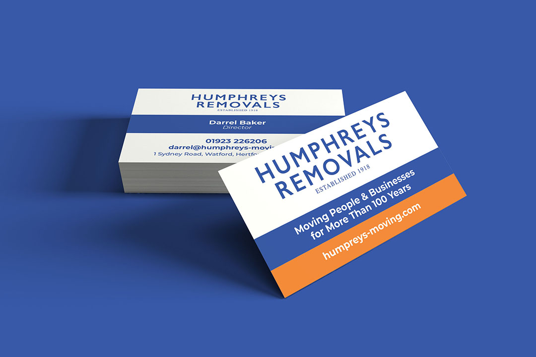humphreys business card - childsdesign