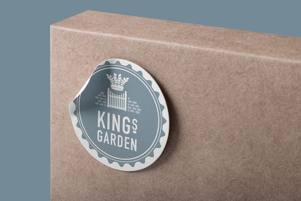kings garden sticker - childsdesign