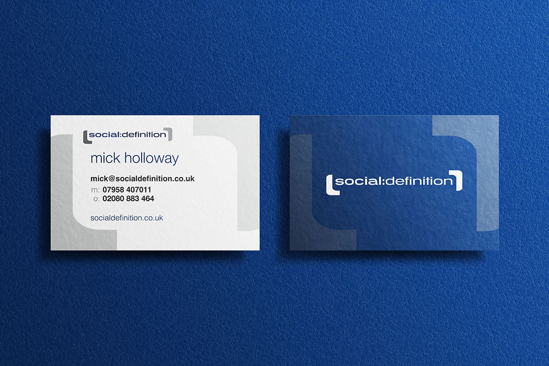 social definition business card 1 - childsdesign