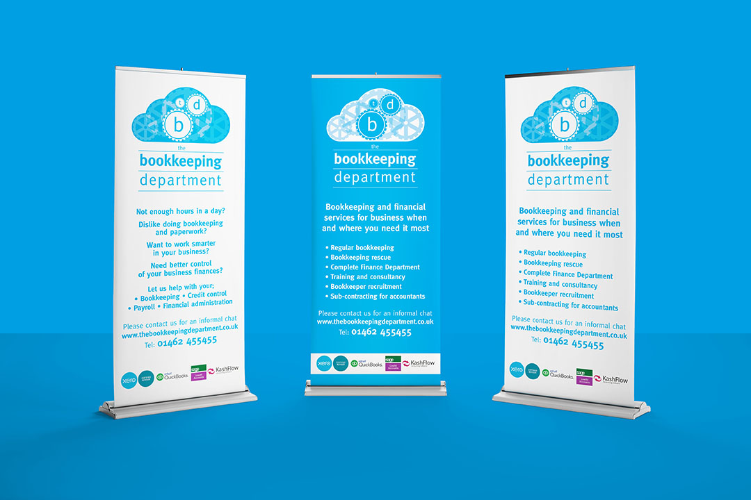 the bookkeeping department banners - childsdesign