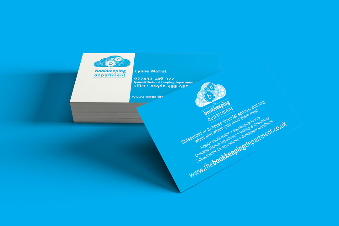 the bookkeeping department business cards - childsdesign